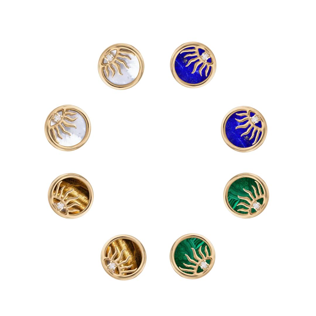 Sunrise studs-Studs-Eden Presley Fine Jewelry