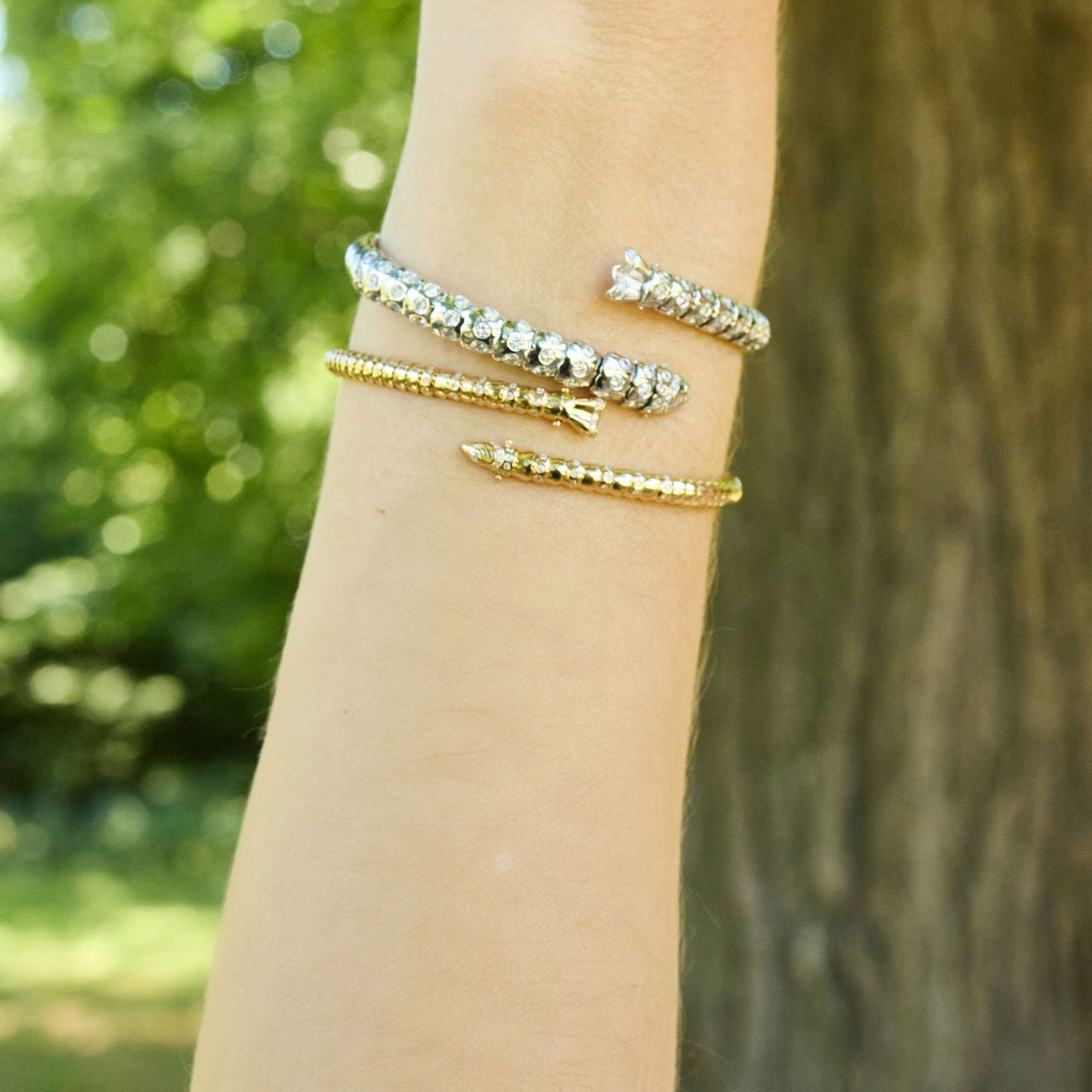 Swedish Fish flex bangle thin-Bracelet